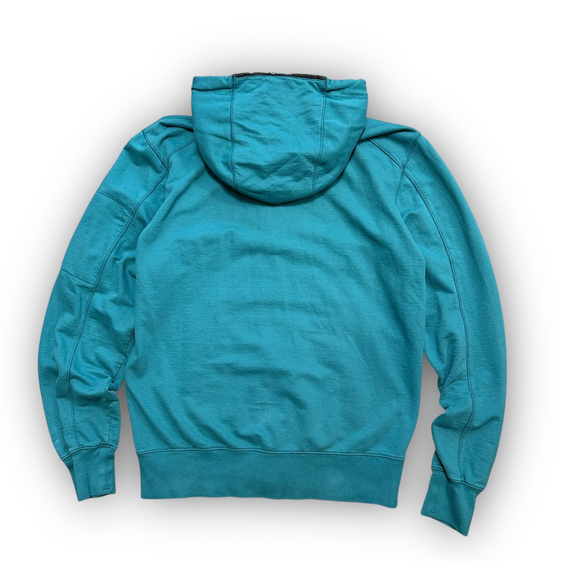 Blue C.P Company Zipped Hoodie (M)