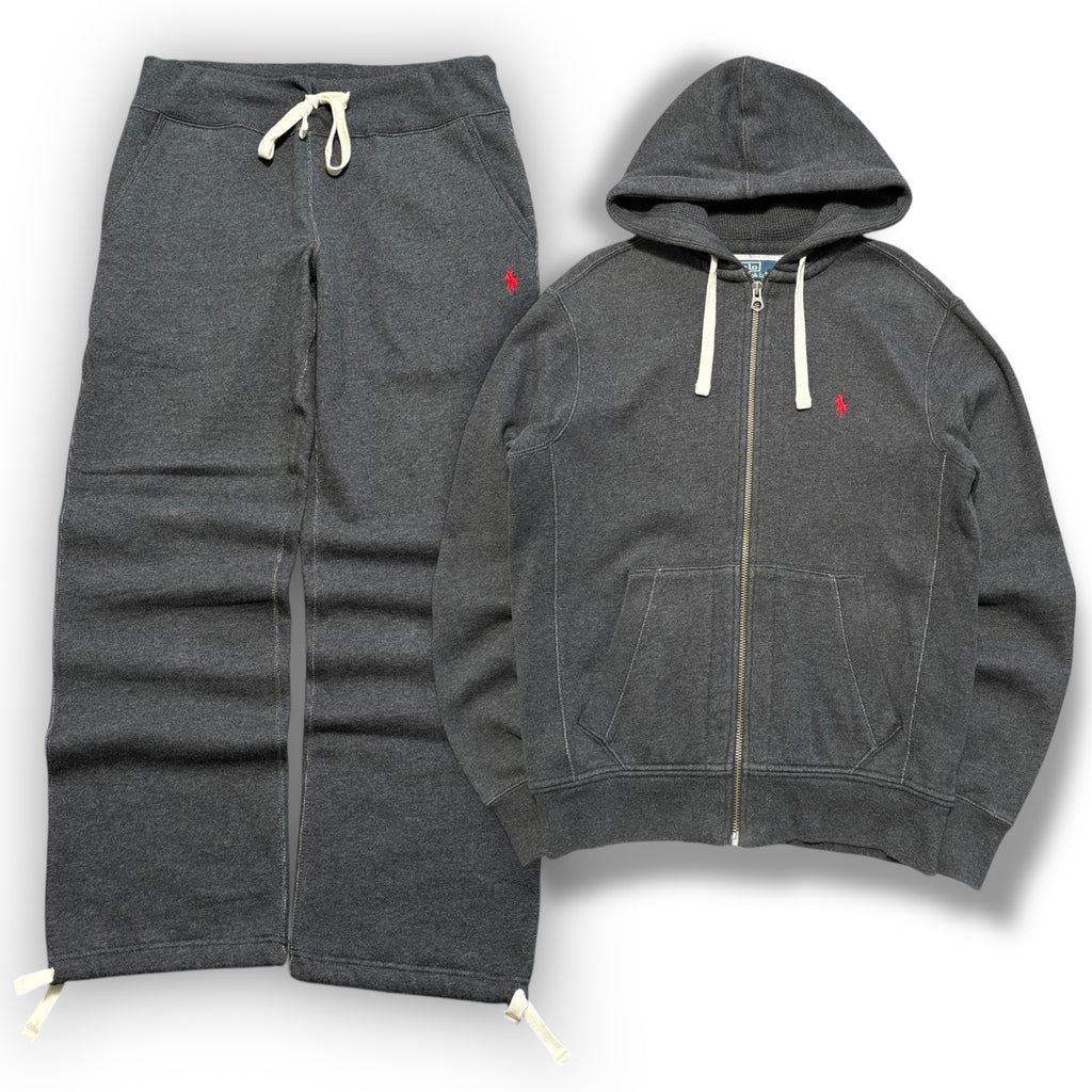 Grey Polo Ralph Lauren Heavyweight Tracksuit (S)