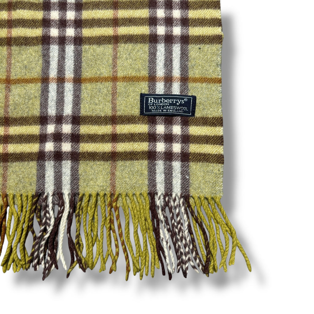 Vintage Burberry Nova Check Scarf