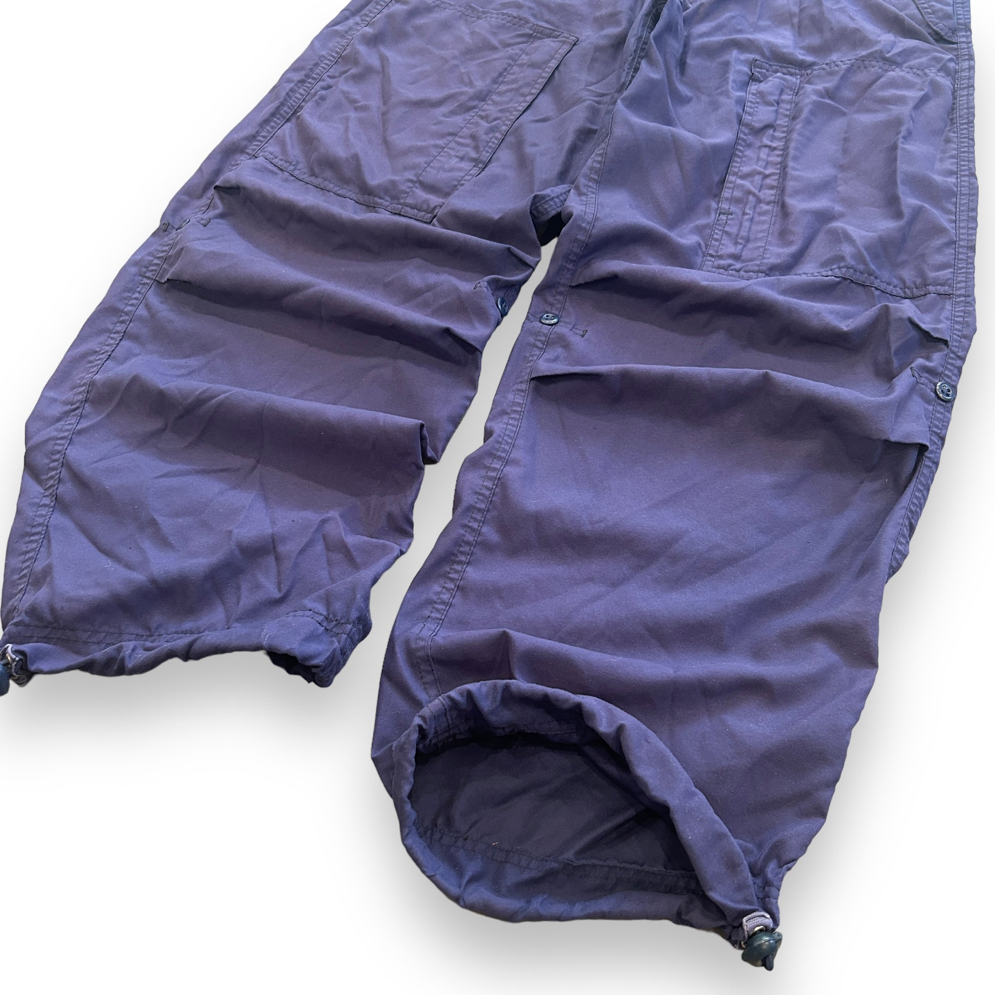 00s Gap Baggy Parachute Trousers (M)