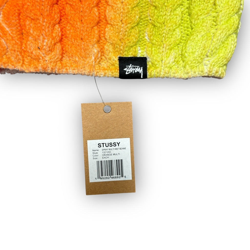Stussy Multicoloured Knit Beanie