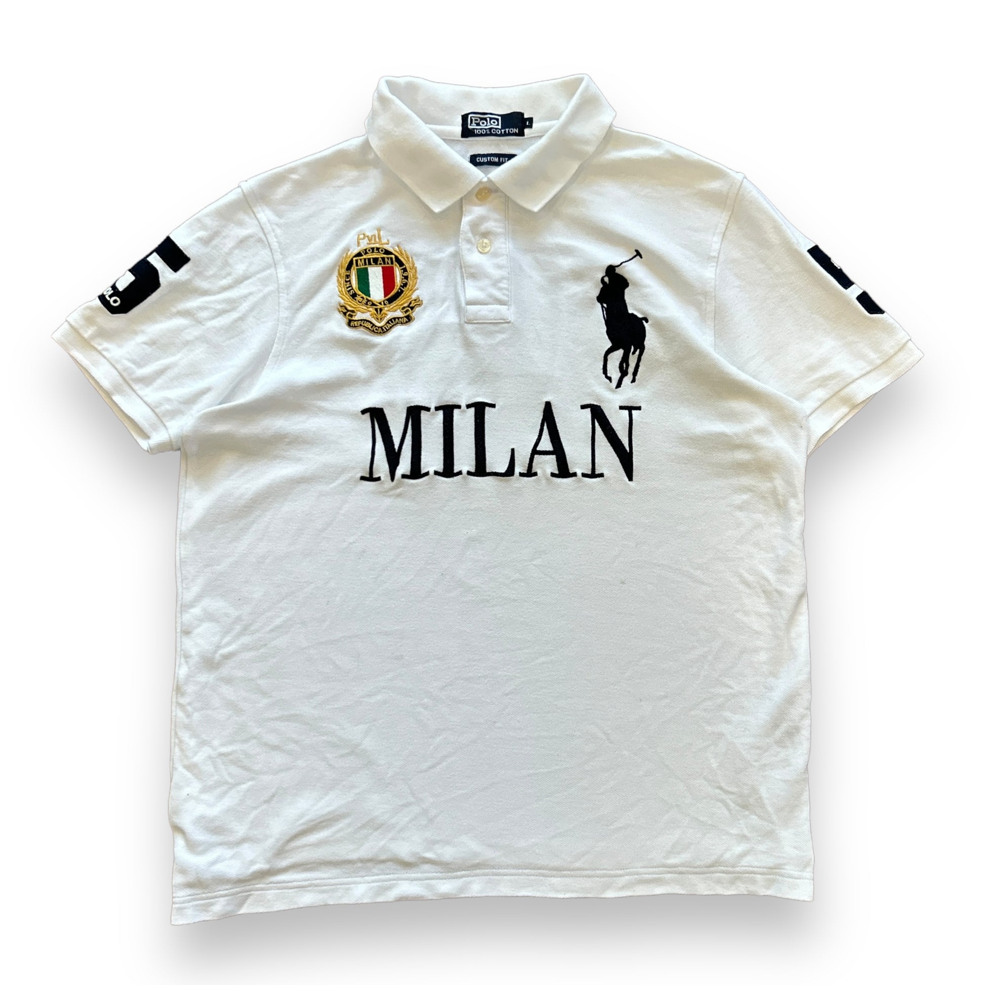 Ralph Lauren Milan Big Horse Polo Shirt (L)