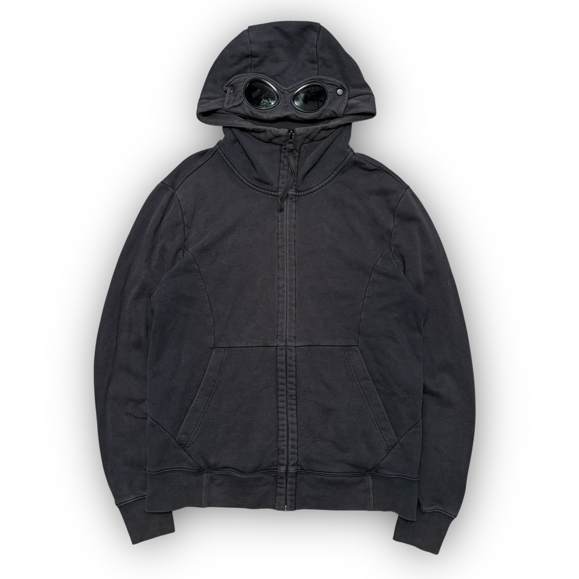 Navy C.P Company Goggle Hoodie (M)