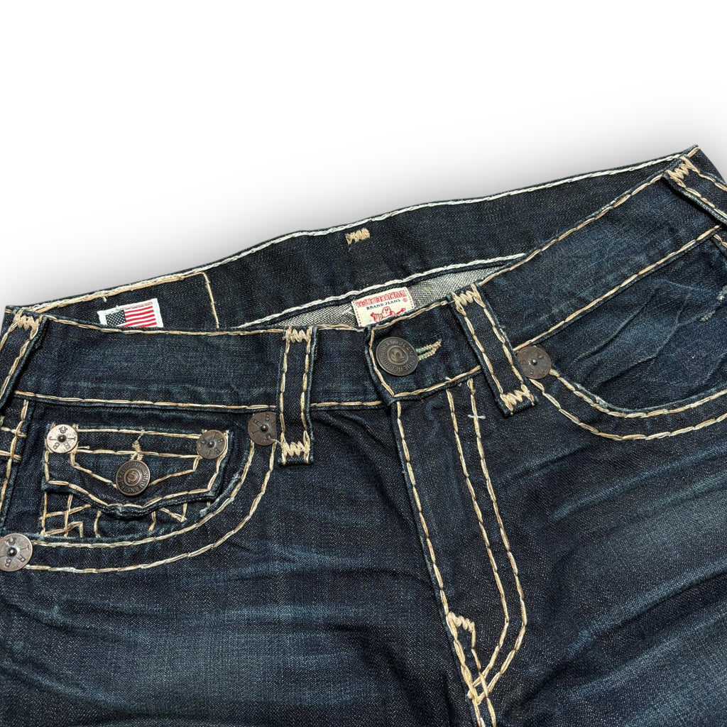 True Religion Contrast Stitch Jeans (32")