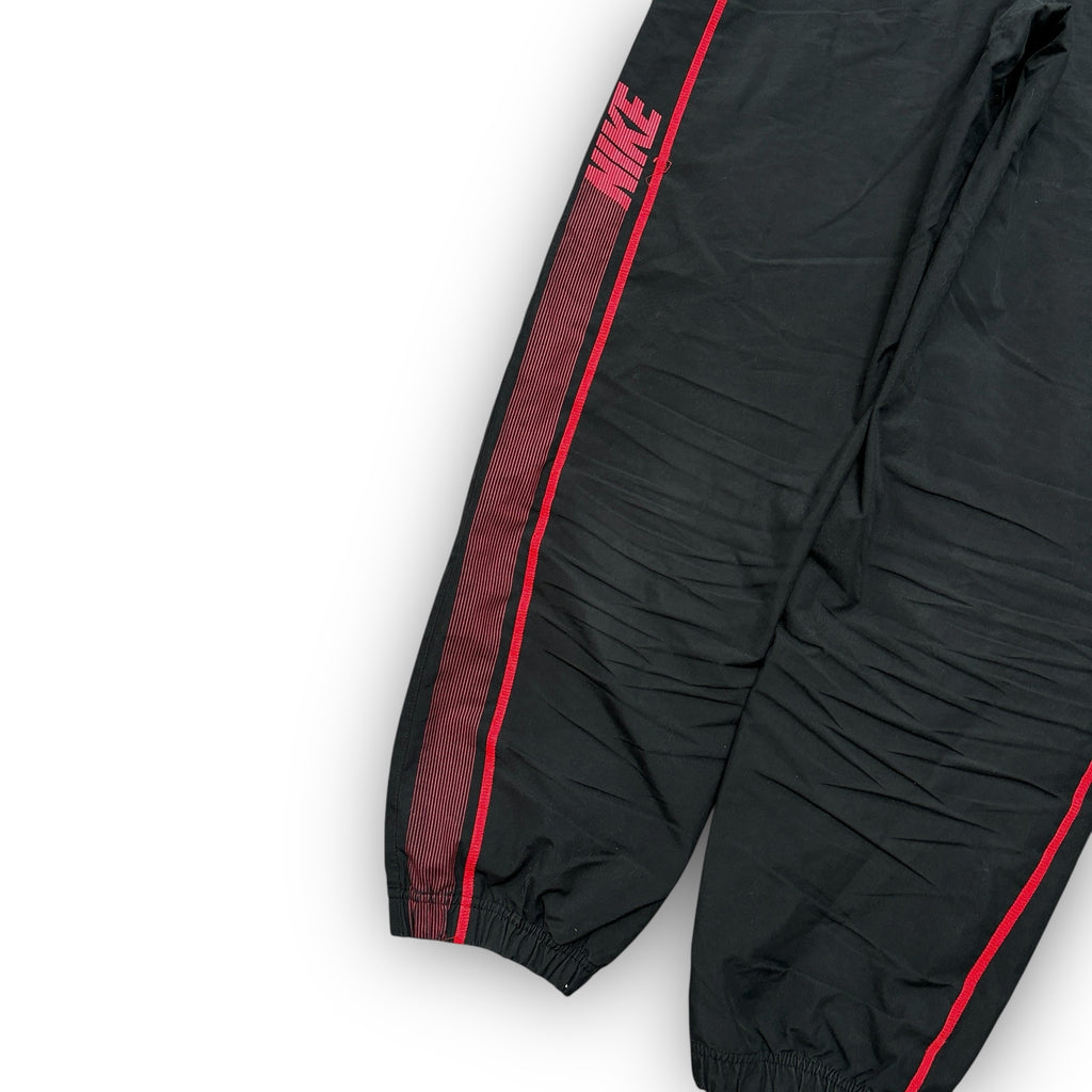 00s Black Nike Track Pants (L)