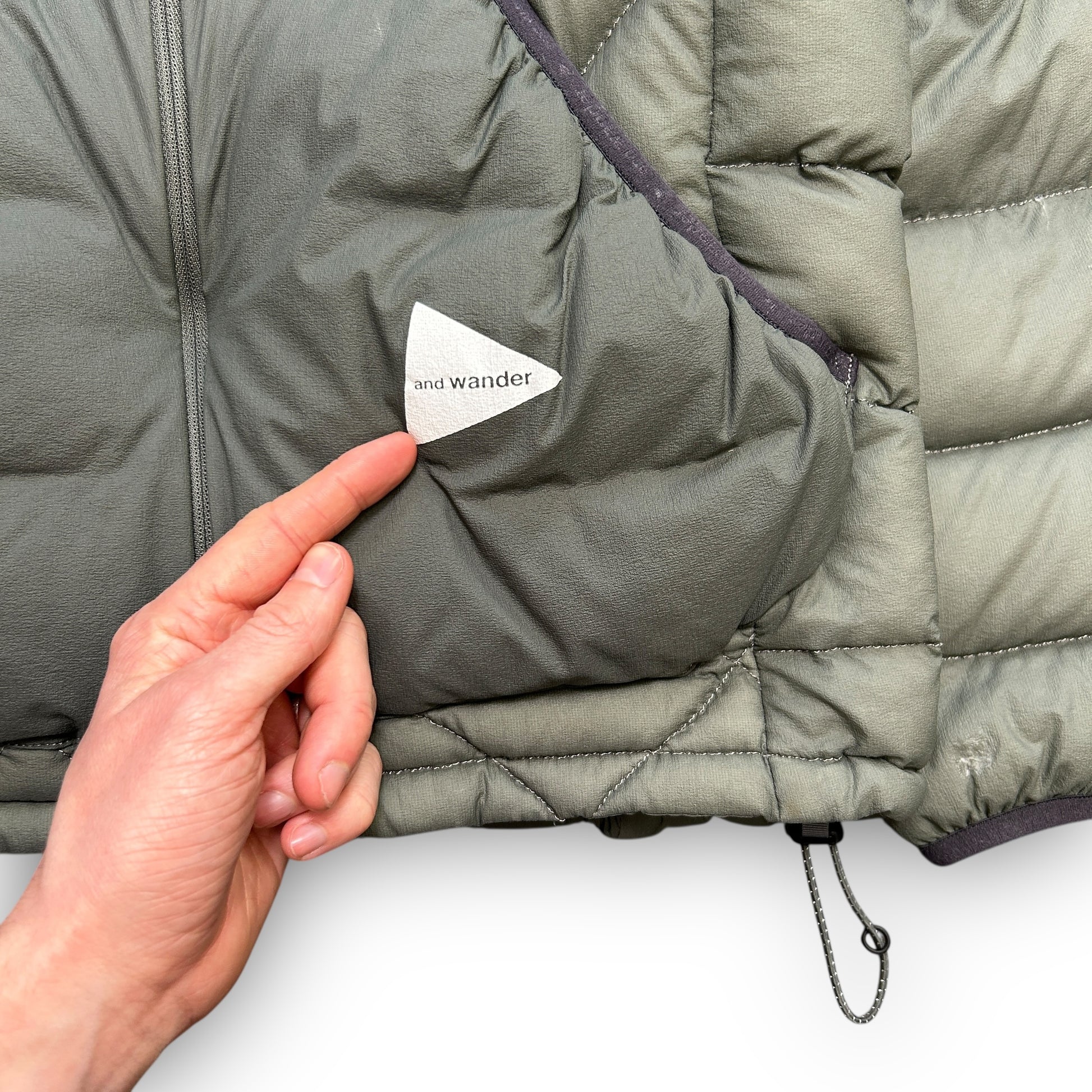 And Wander Diamond Stitch Puffer (M)