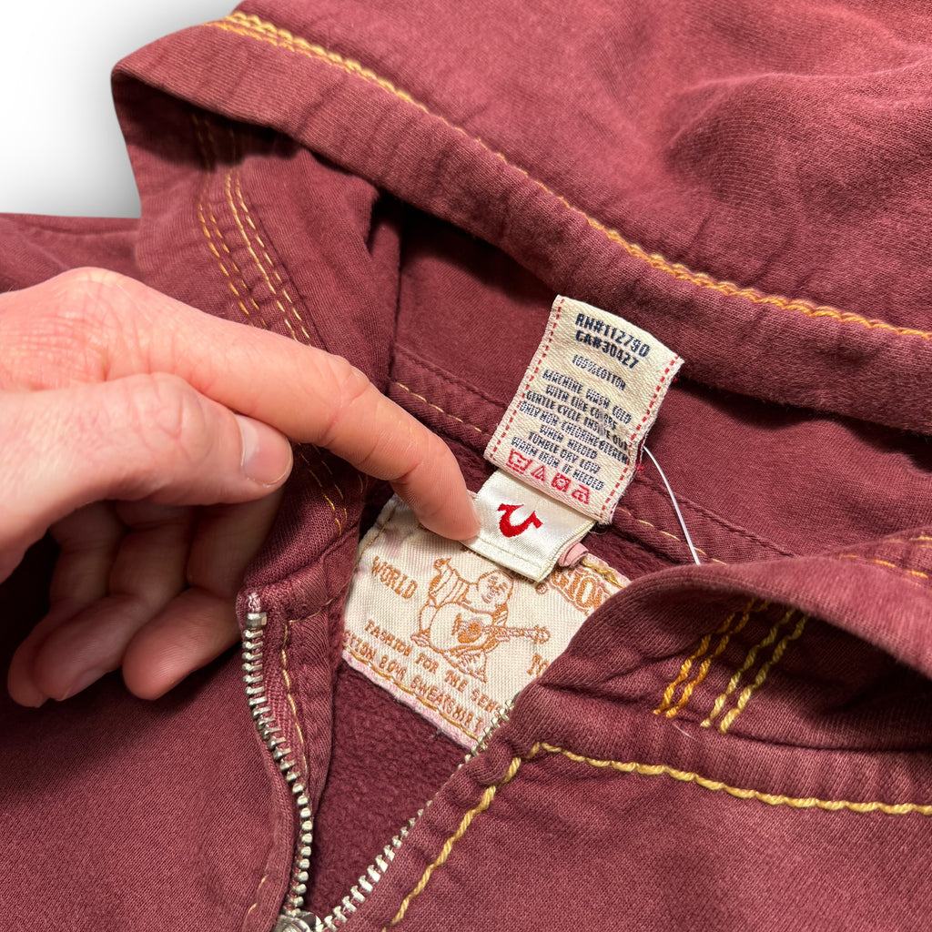 True Religion Big Stitch Hoodie (XS)