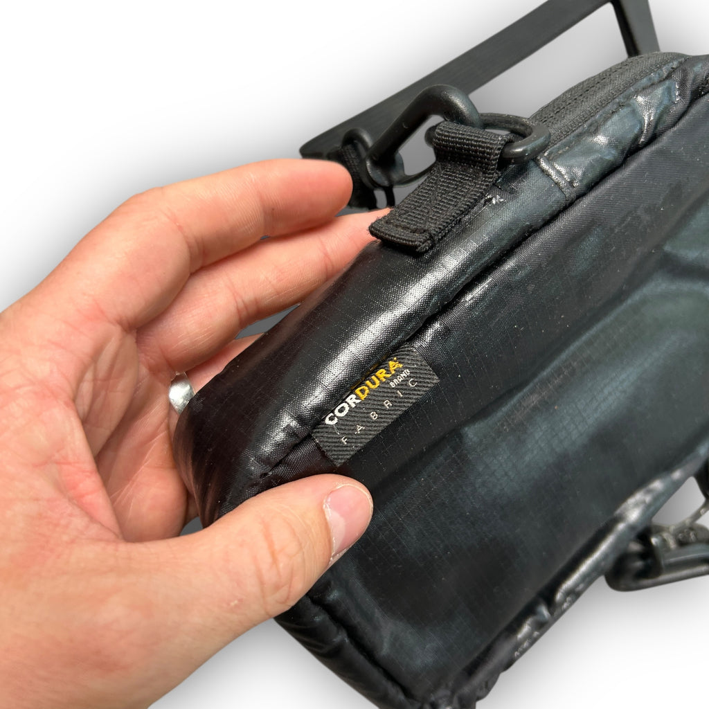 Black Supreme Cordura Side Bag