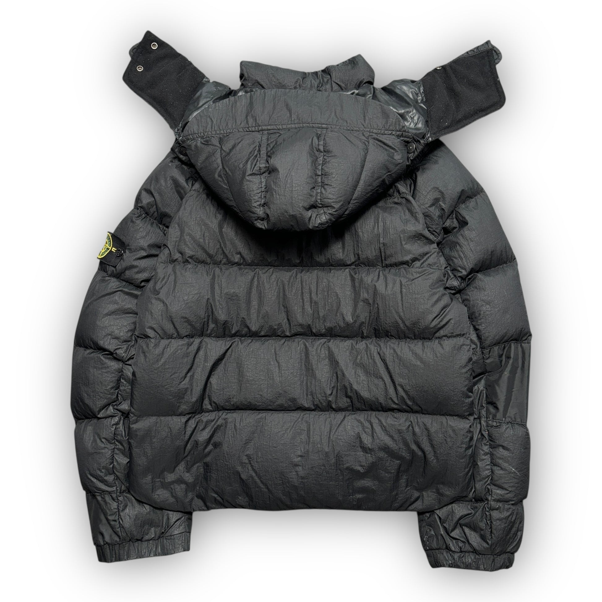 2009 Stone Island Opaque Mesh Badge Puffer (M)