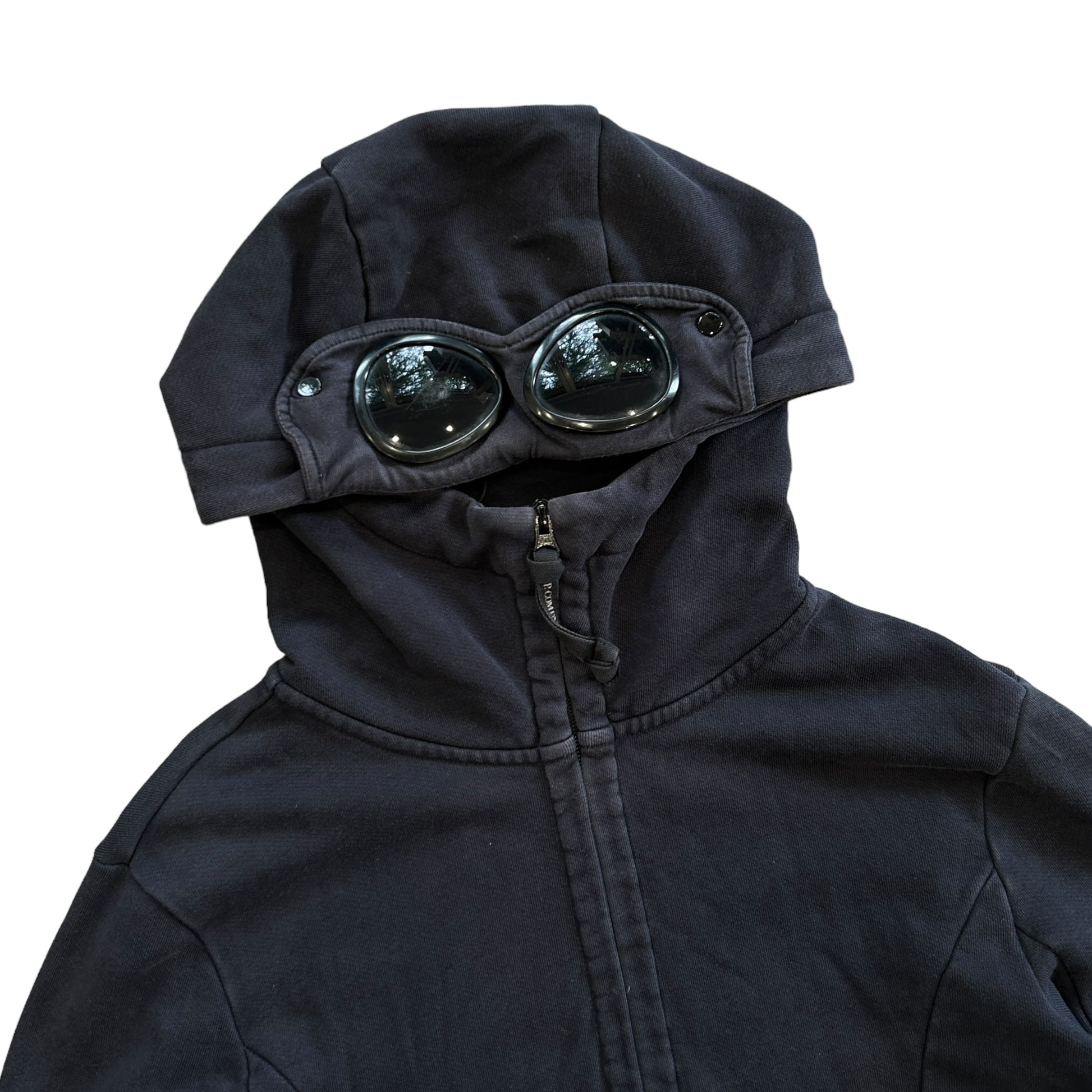 CP Company Black Goggle Hoodie (S)