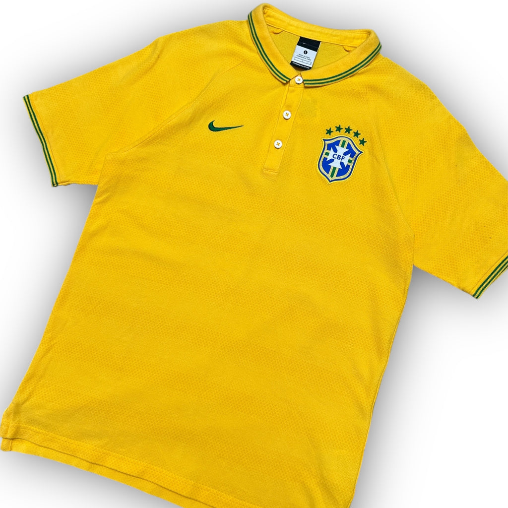 2014 Nike Brazil Polo Shirt (L)
