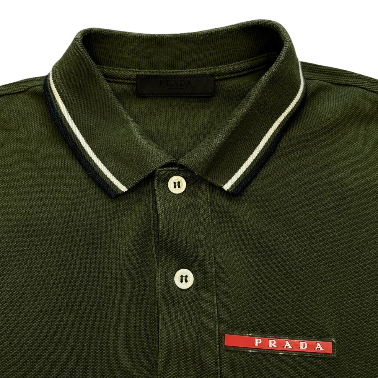 Green Prada Polo Shirt (S)