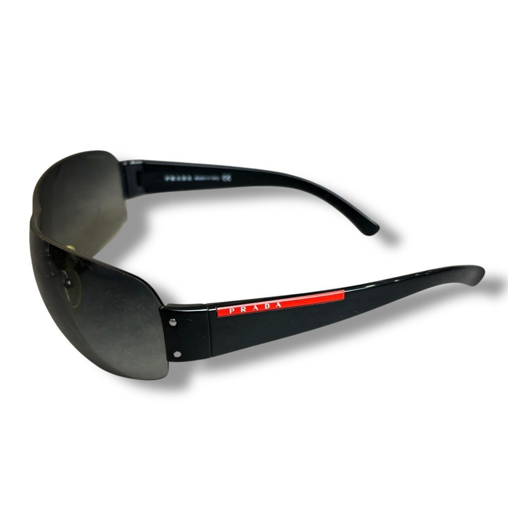 Black Prada Rimless Sunglasses