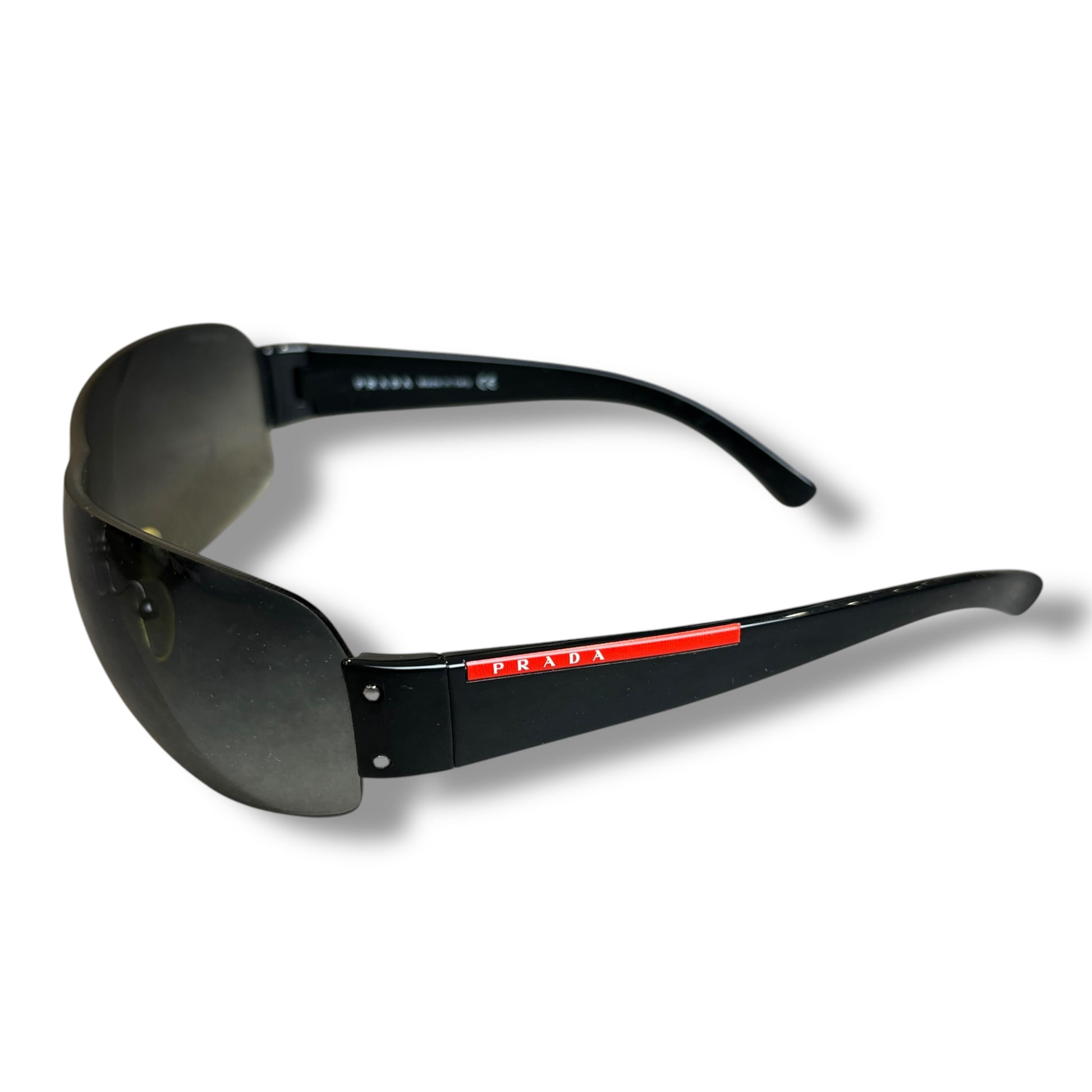 Black Prada Rimless Sunglasses