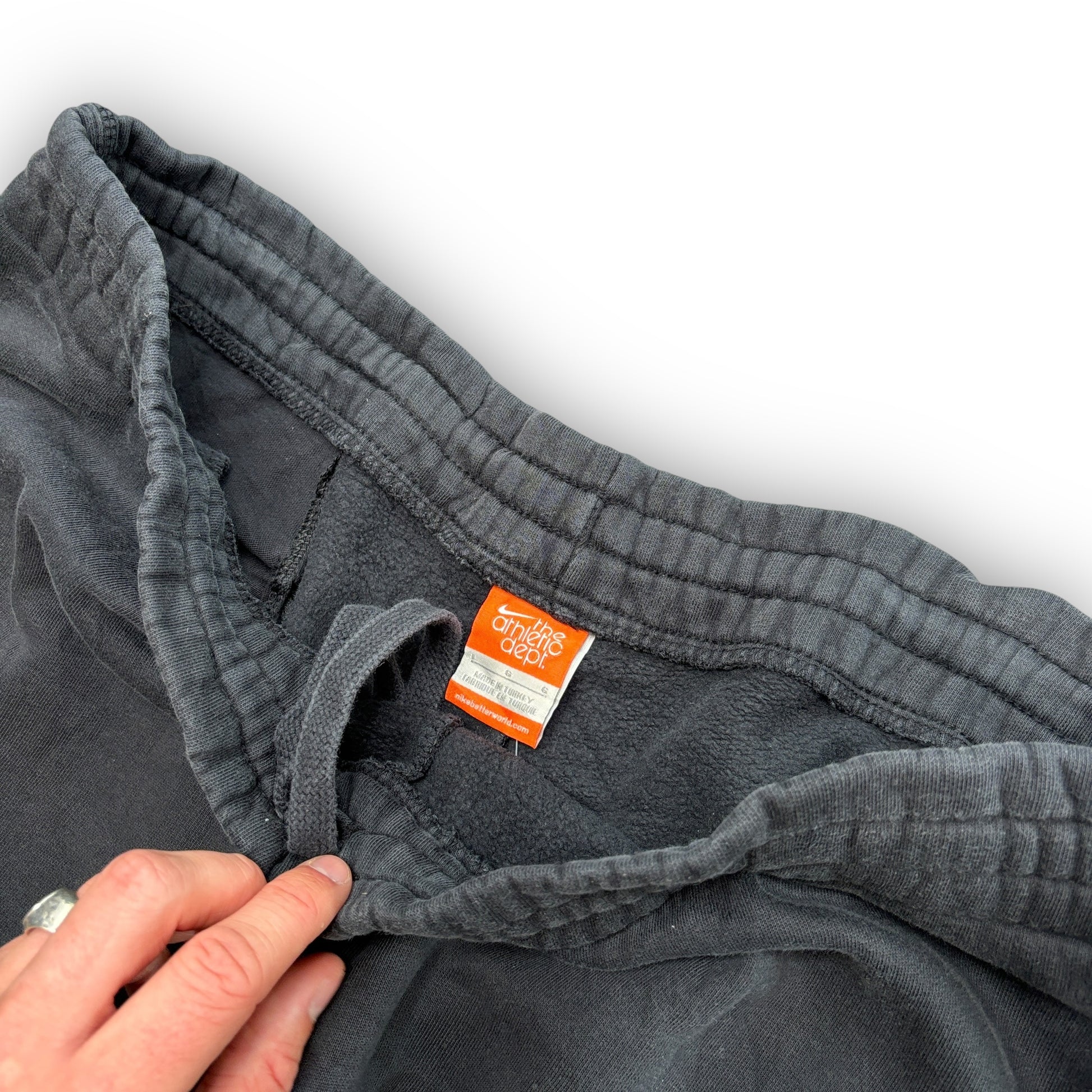 00s Black Nike Joggers (L)