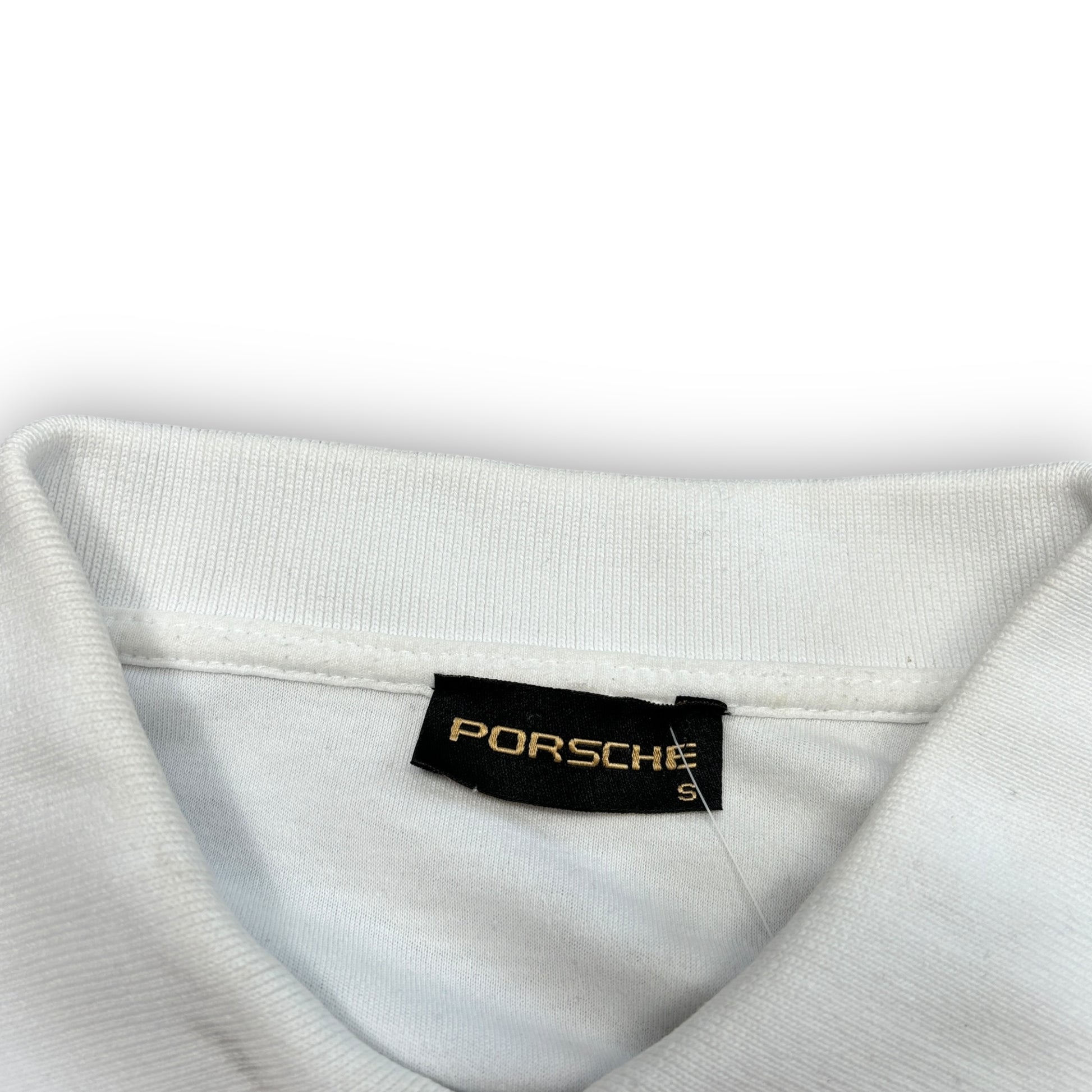 Porsche Spellout Polo Shirt (S)