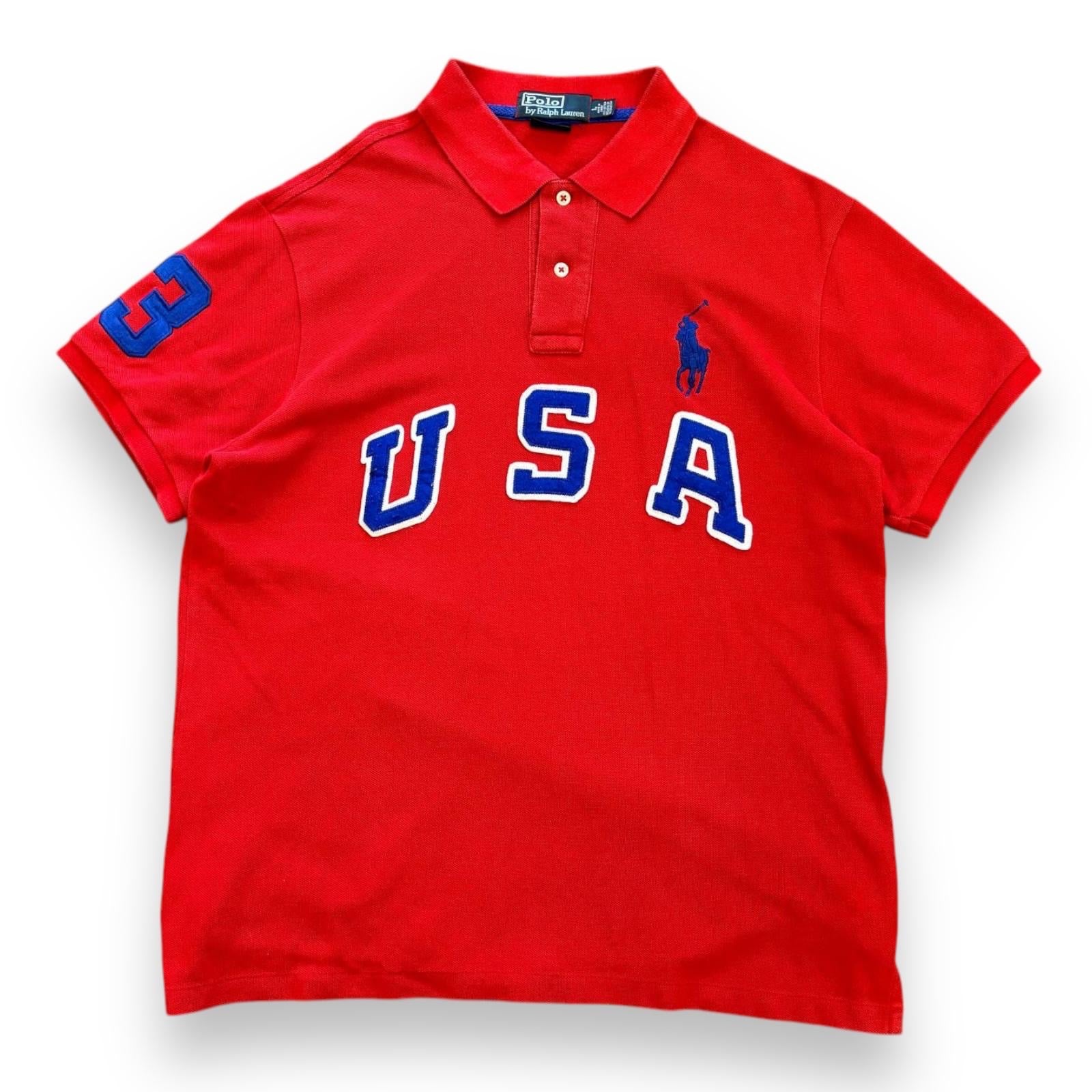 Ralph Lauren USA Polo Shirt (L)
