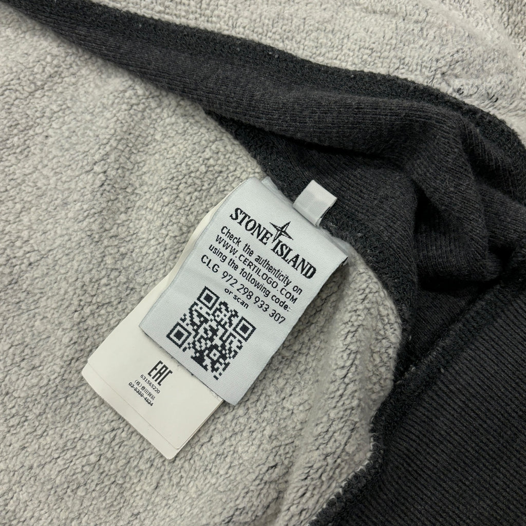 Grey Stone Island Zip Hoodie (L)