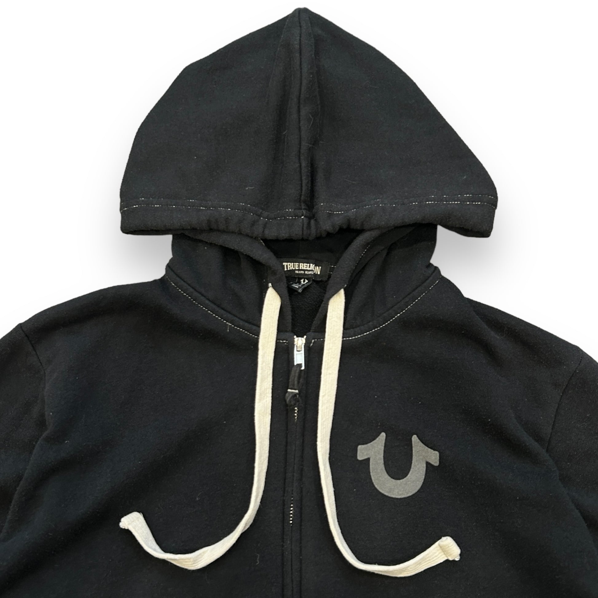 True Religion Contrast Stitch Hoodie (L)