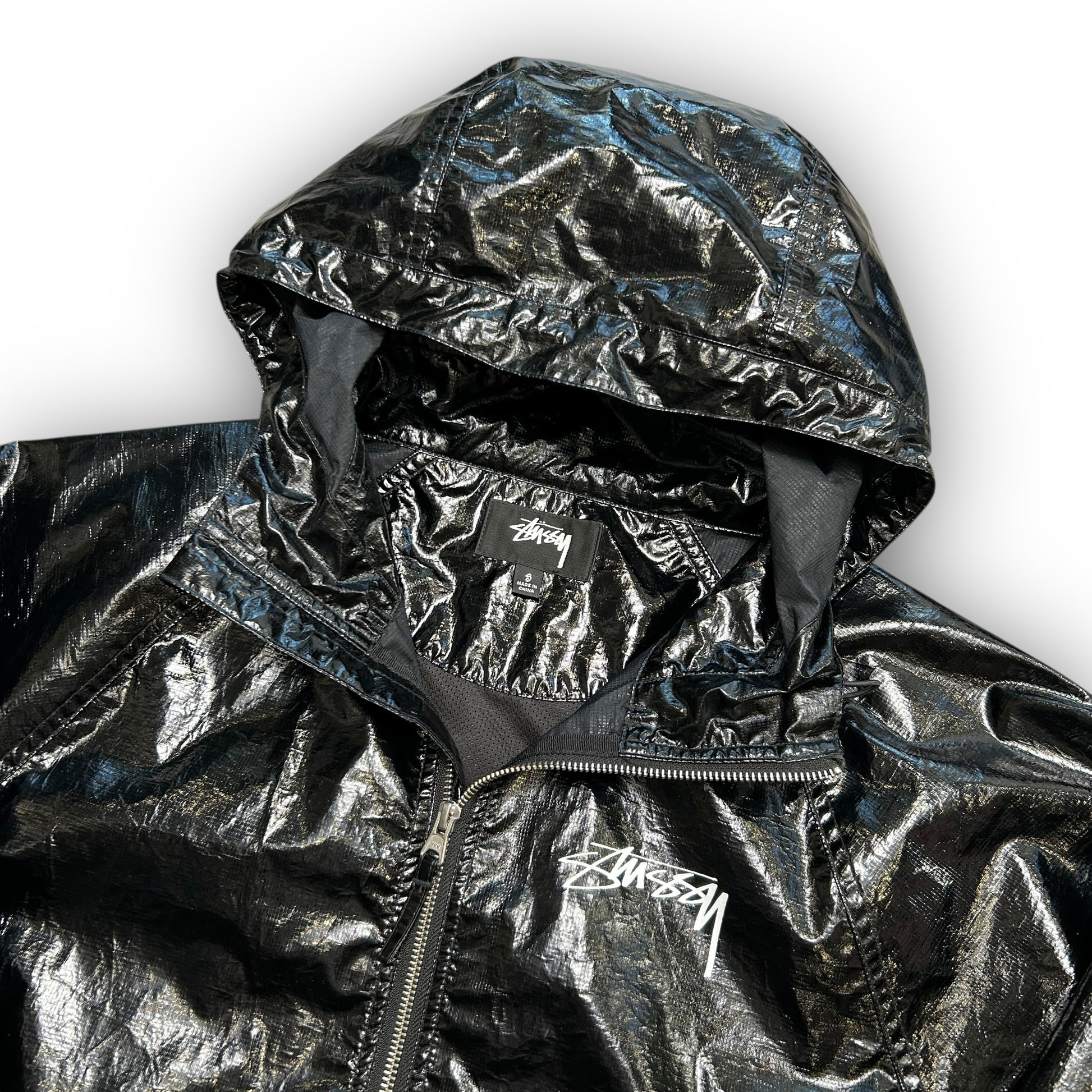Stussy Beach Shell Coated Ripstop Jacket (S)