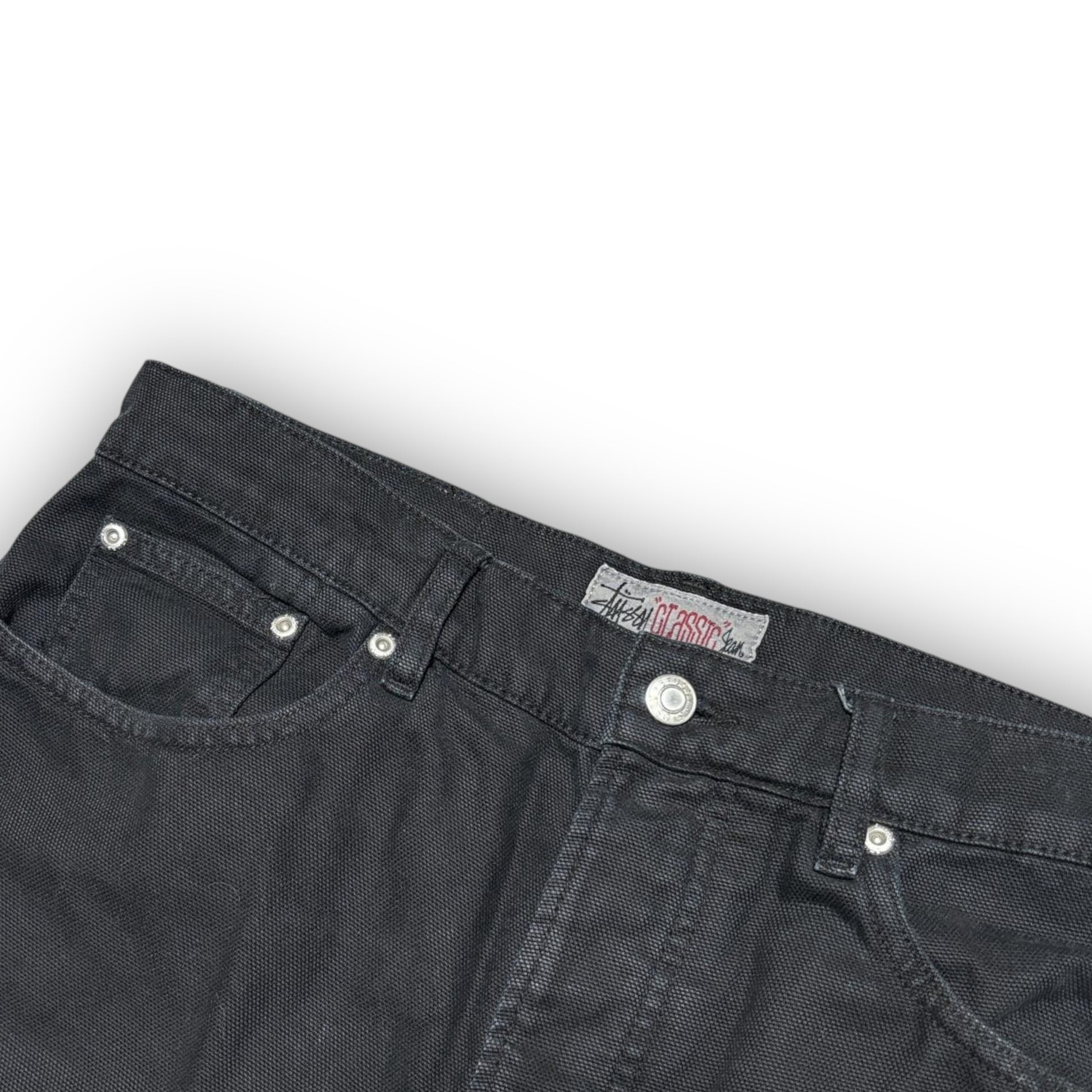 Baggy Black Stussy Jeans (32")