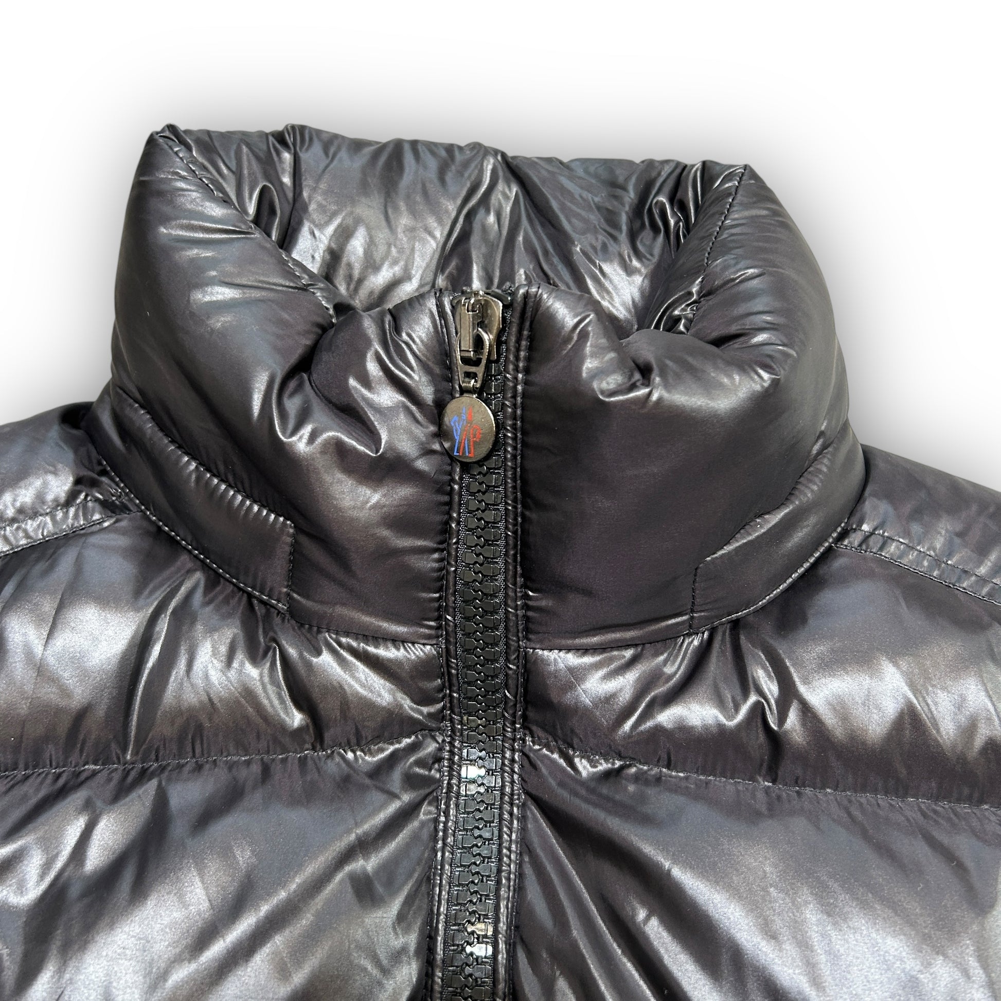 Black Moncler Maya Puffer Coat (L)