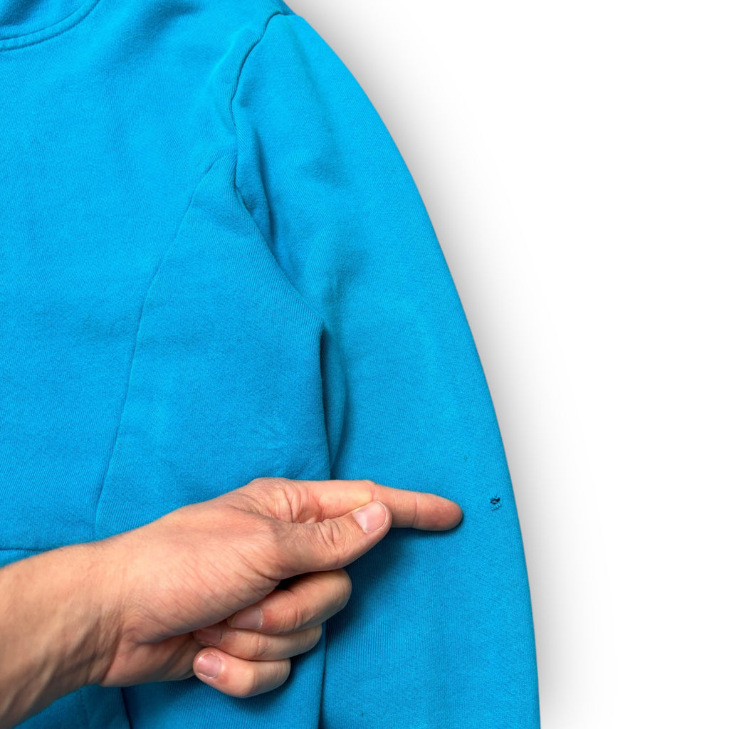 Blue C.P Company Goggle Hoodie (L)