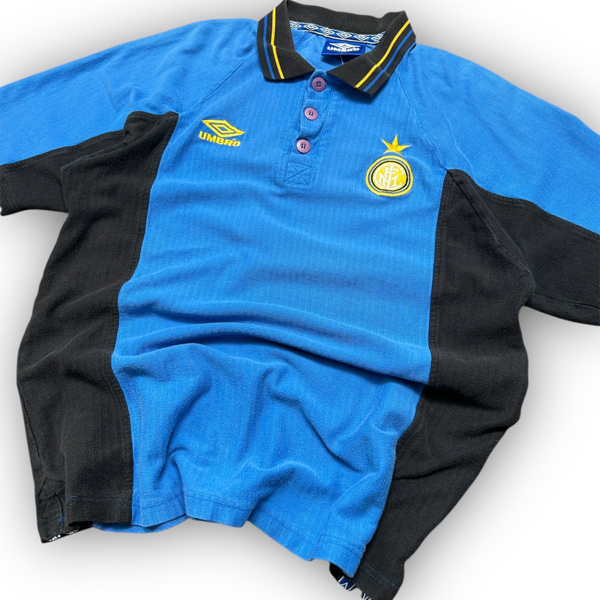90s Umbro Inter Milan Football Shirt (L)
