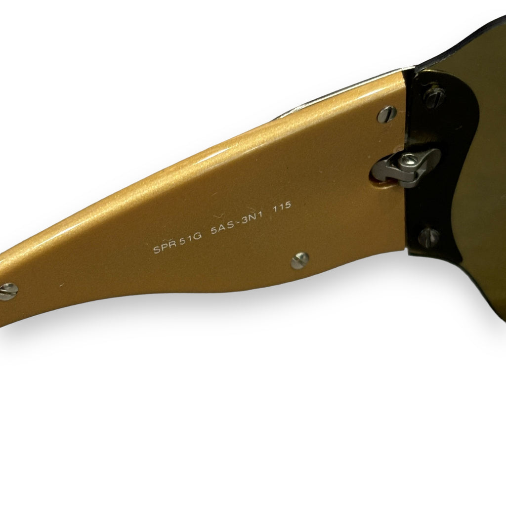 Prada Rimless Spiral Sunglasses