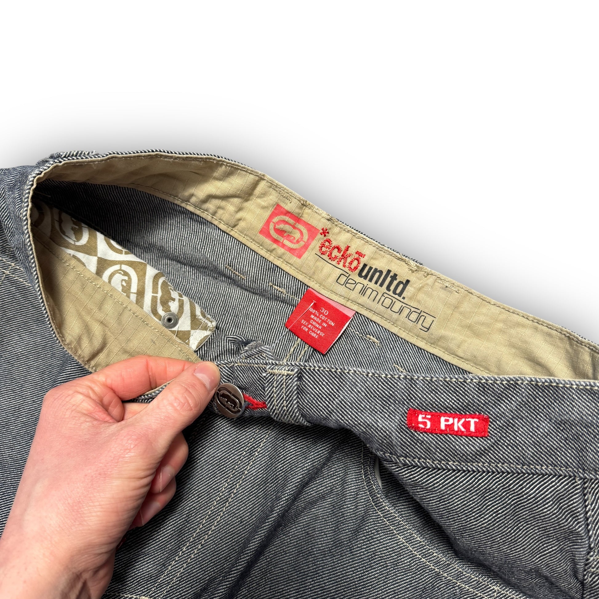 Ecko Unltd Silver Jeans (30”)