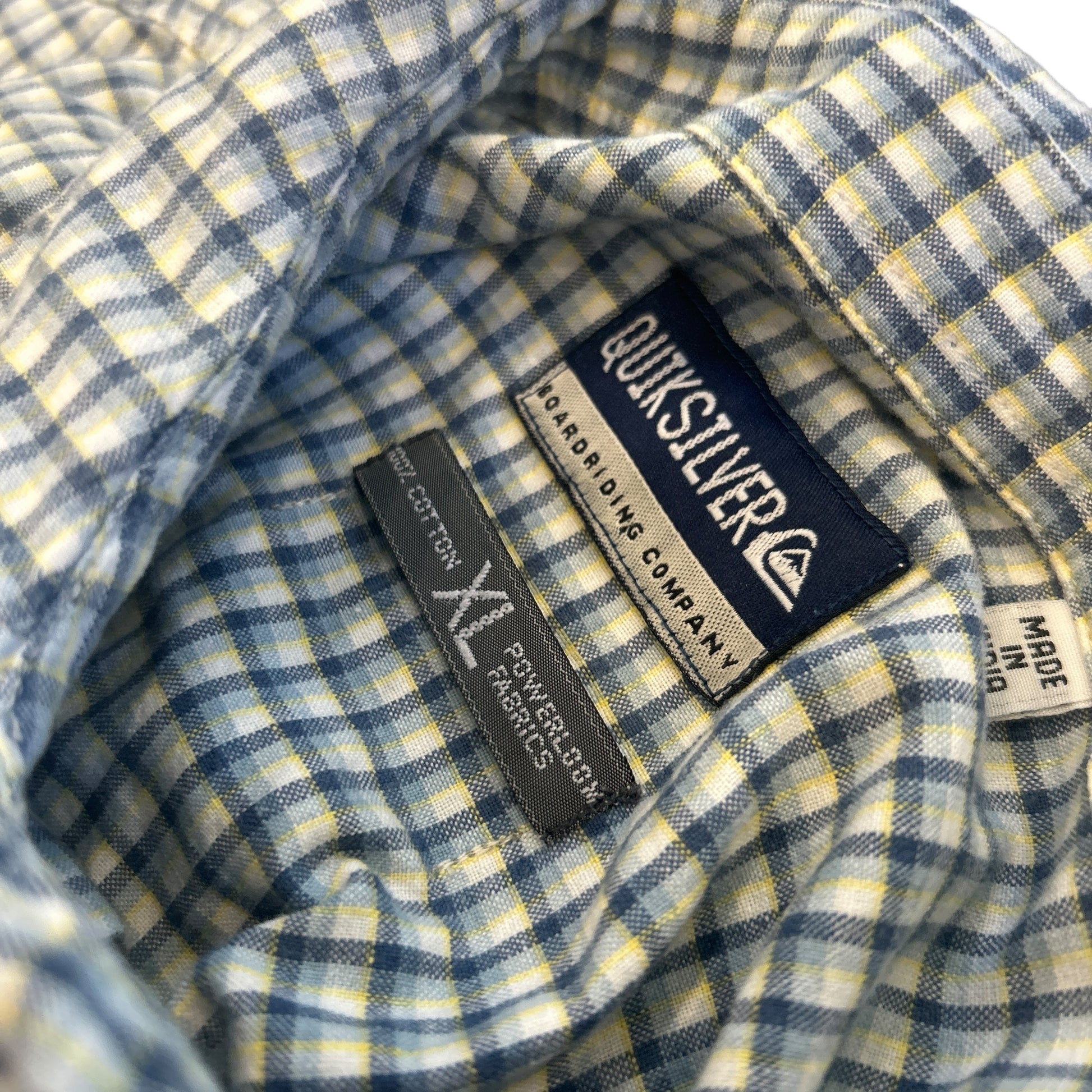 00s Quiksilver Checkered Shirt (XL)
