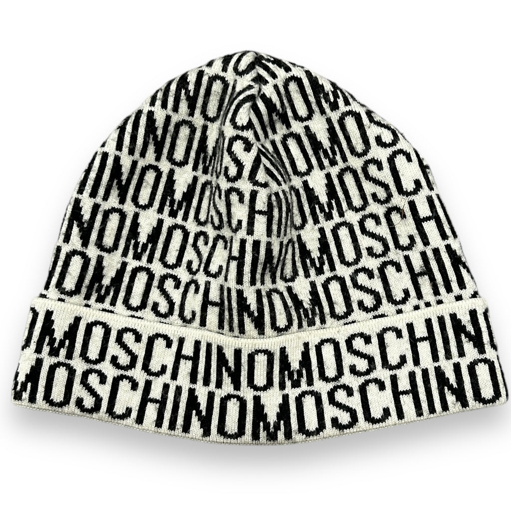 Moschino Monogram Beanie Hat