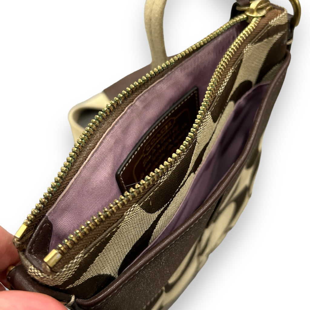 Coach Monogram side bag
