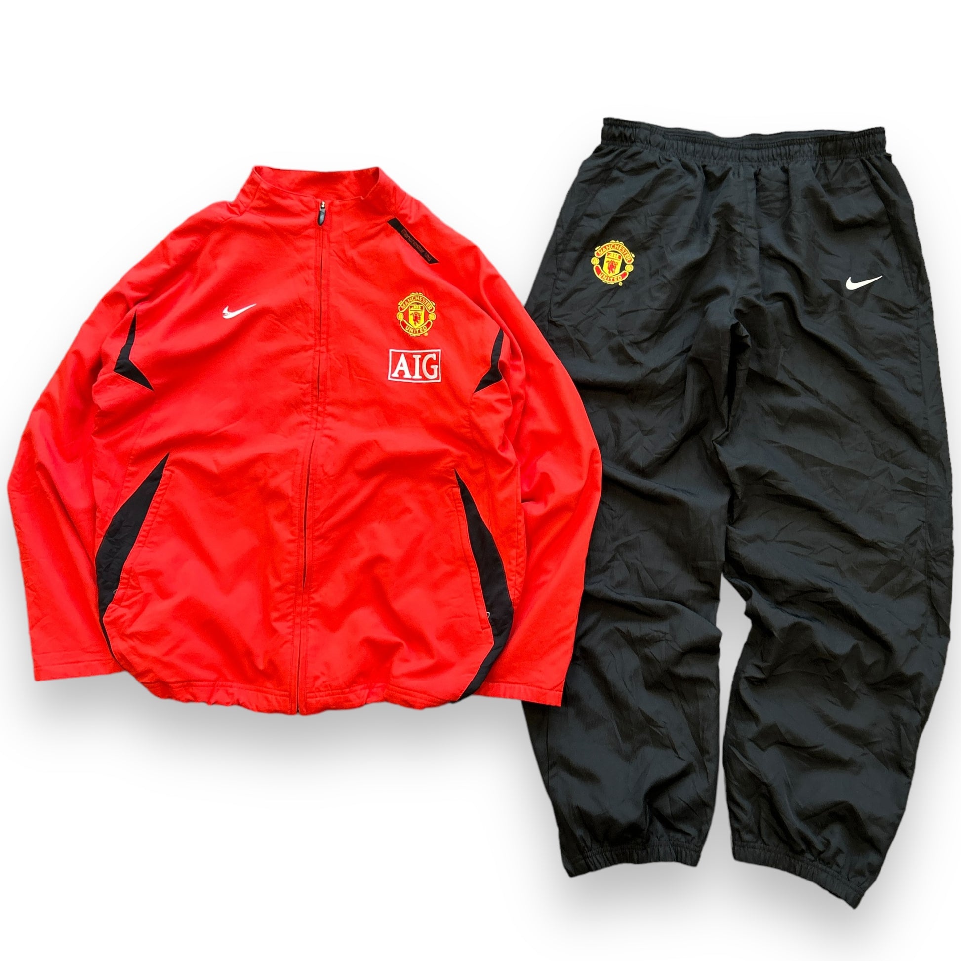 2008/09 Nike Manchester United Football Tracksuit (XL)