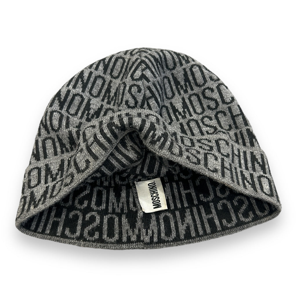 Moschino Monogram Beanie Hat