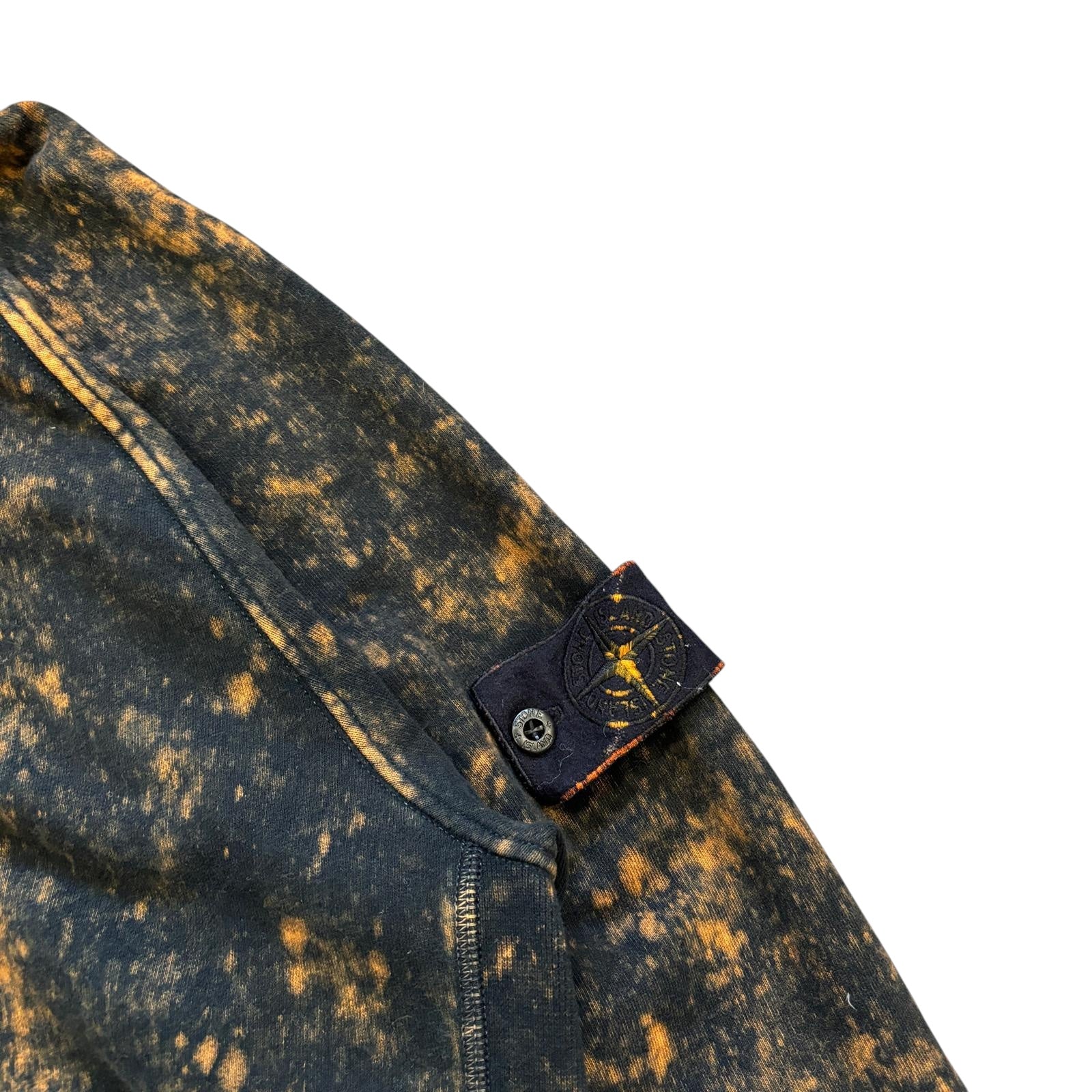 Stone Island Camo Dyed Hoodie (L)