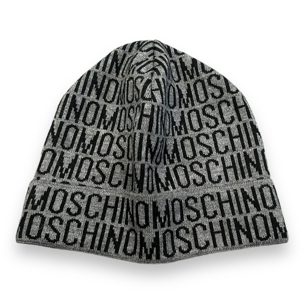 Moschino Monogram Beanie Hat