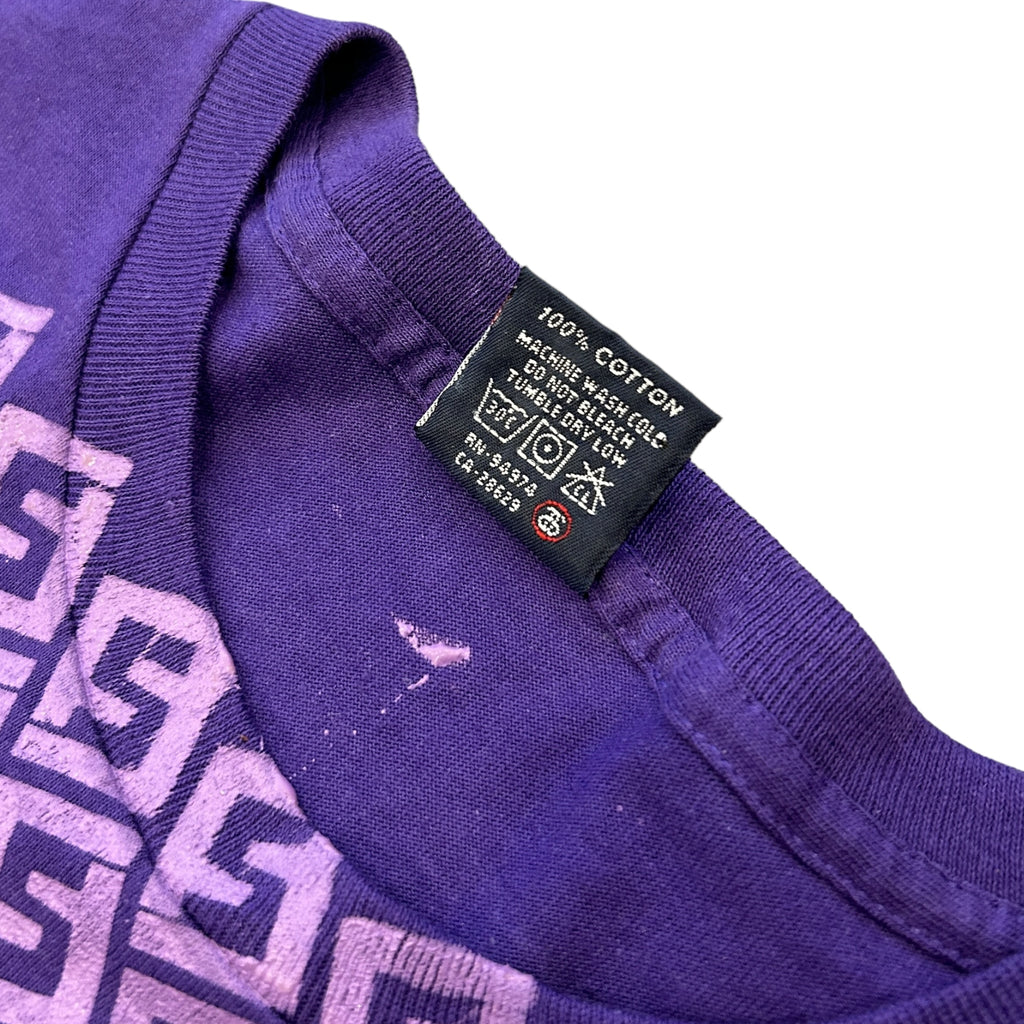 90s Stussy Fendi Purple Monogram Tshirt (L)