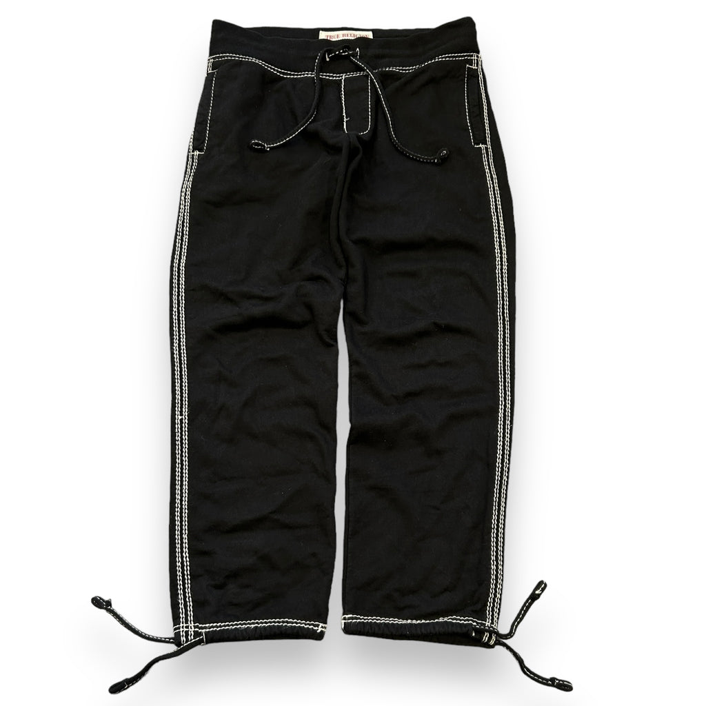 Black True Religion Contrast Stitch Tracksuit (M)