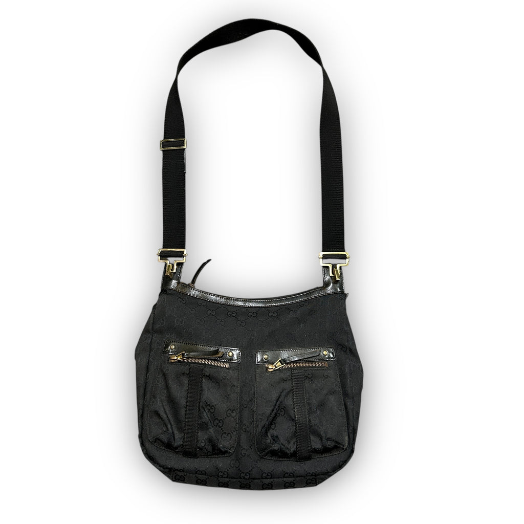 Black Gucci GG Monogram Bag