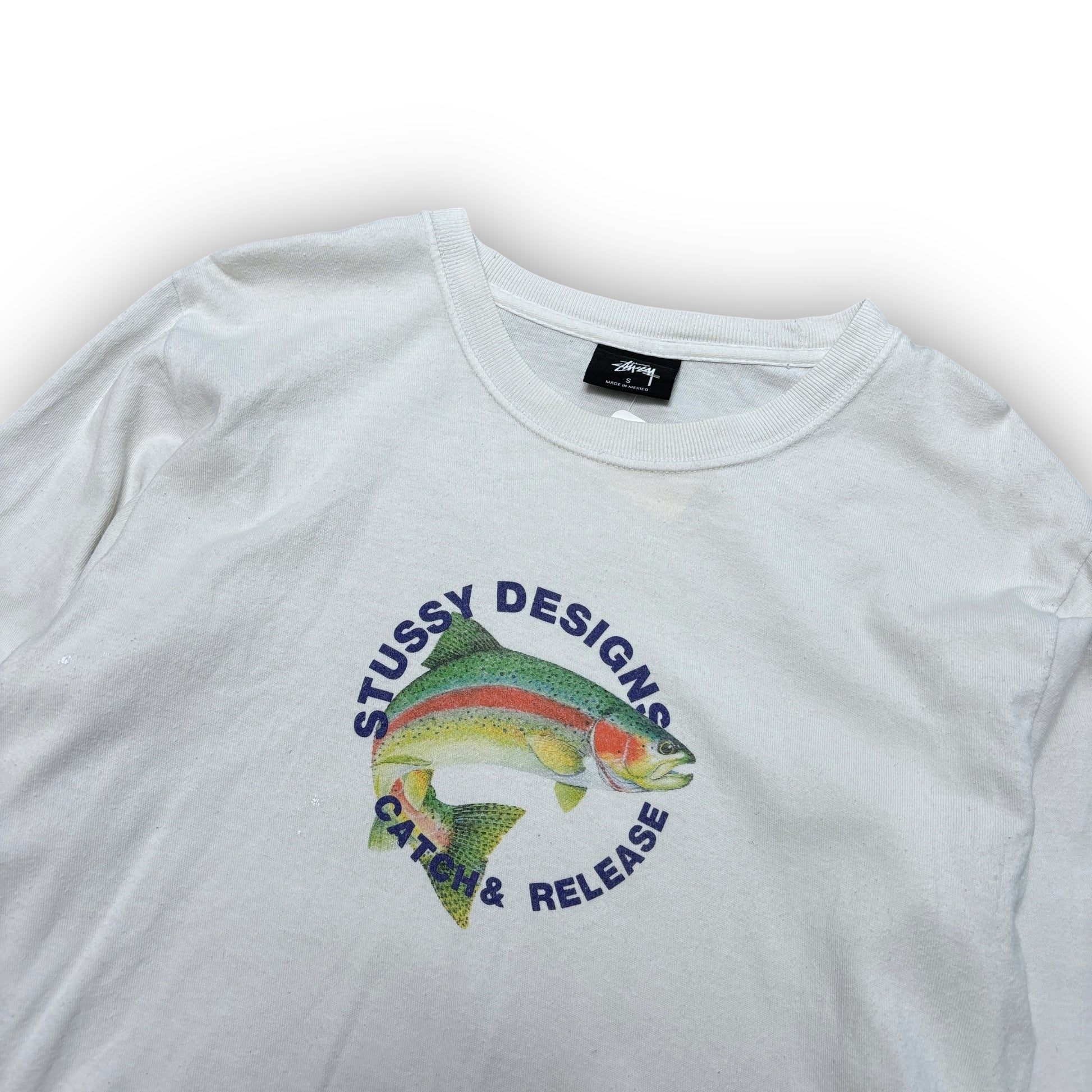 Stussy Fish T-Shirt (S)