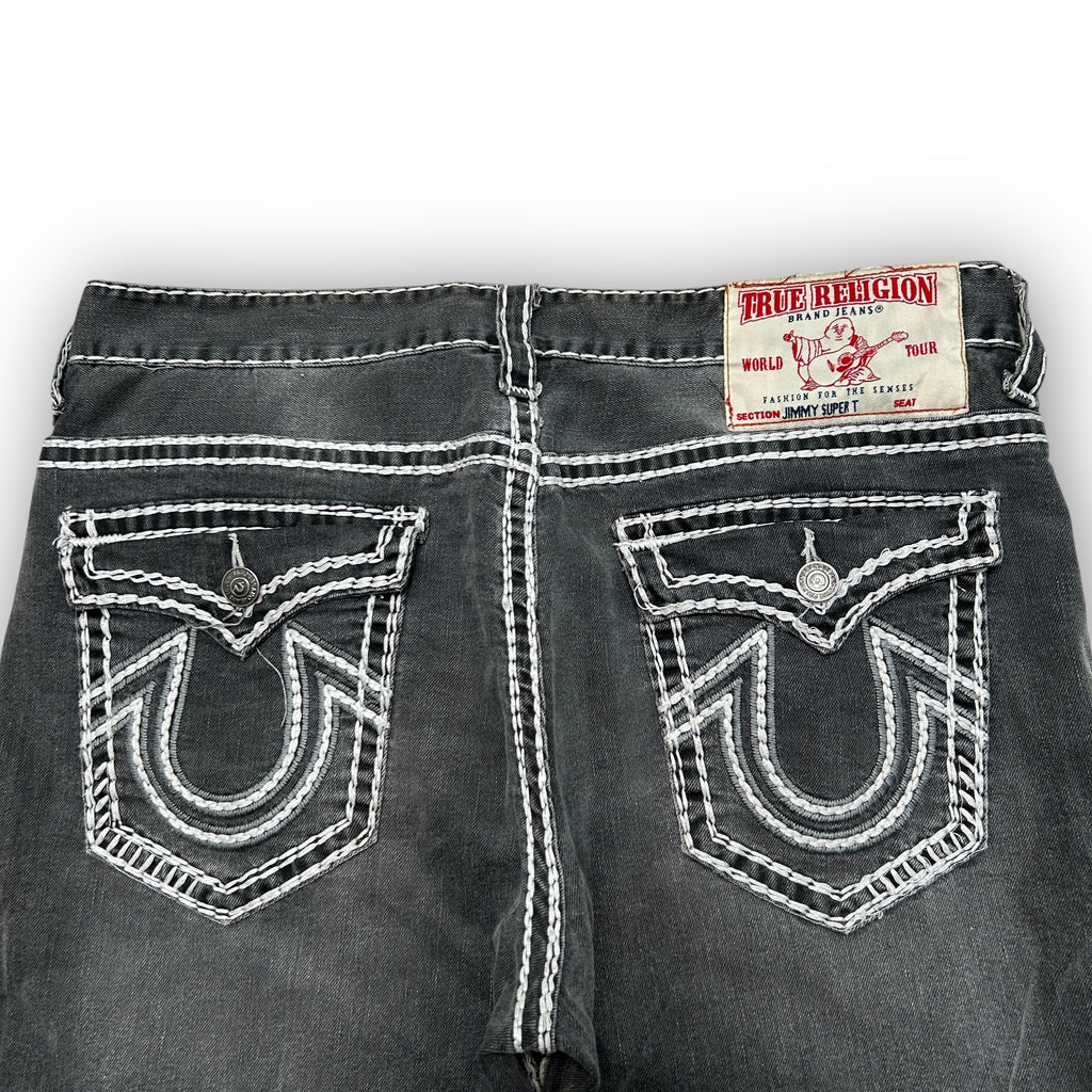 True Religion Big Stitch Jorts (36”)