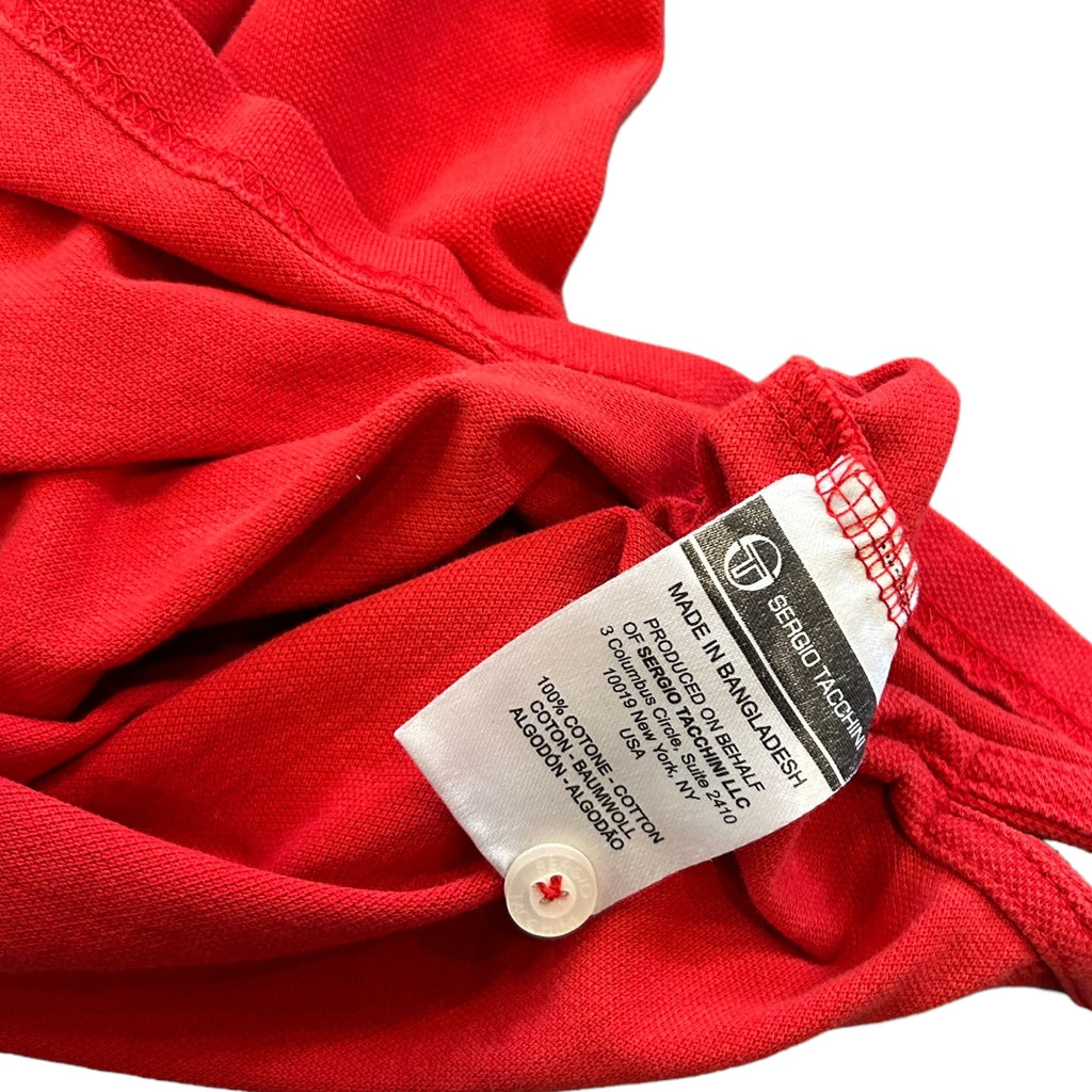 Sergio Tacchini Red Polo Shirt (L)