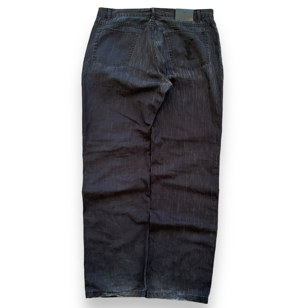 YSL Black Baggy Jeans (36W)