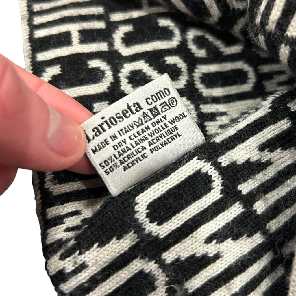 Moschino Monogram Beanie Hat