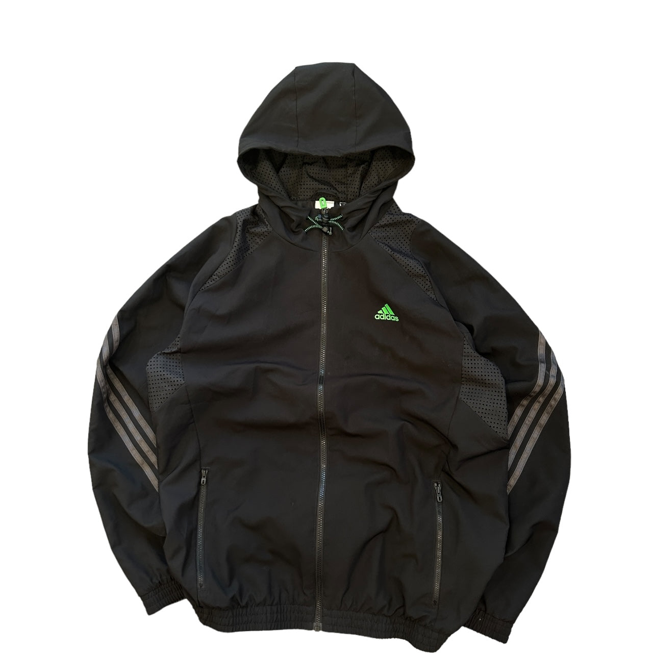 00s Adidas Three Stripe Tracksuit (XL)