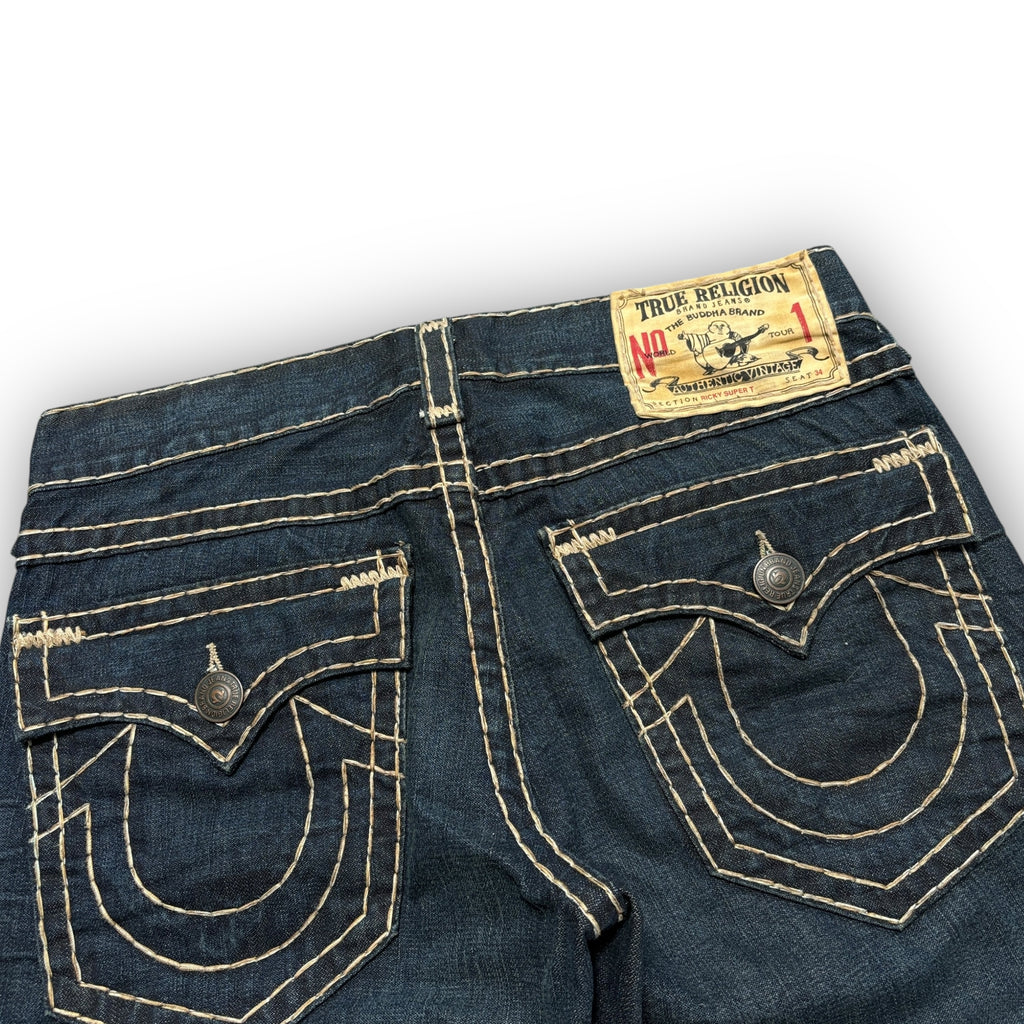 True Religion Contrast Stitch Jeans (32")
