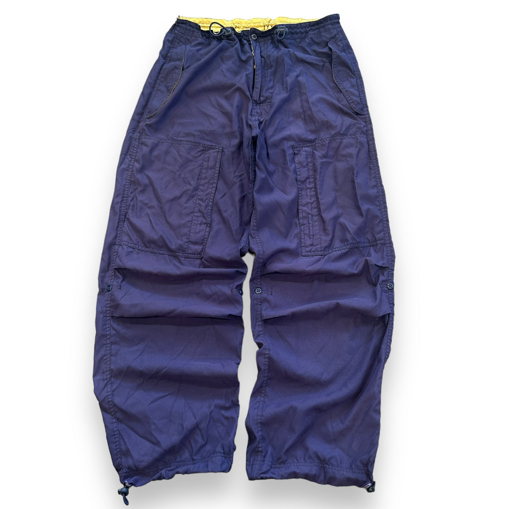 00s Gap Baggy Parachute Trousers (M)