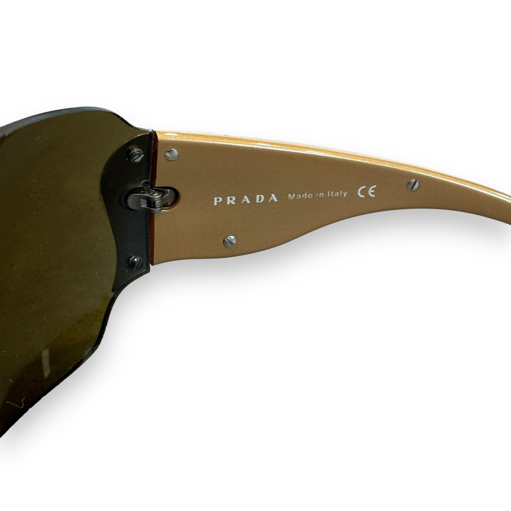 Prada Rimless Spiral Sunglasses