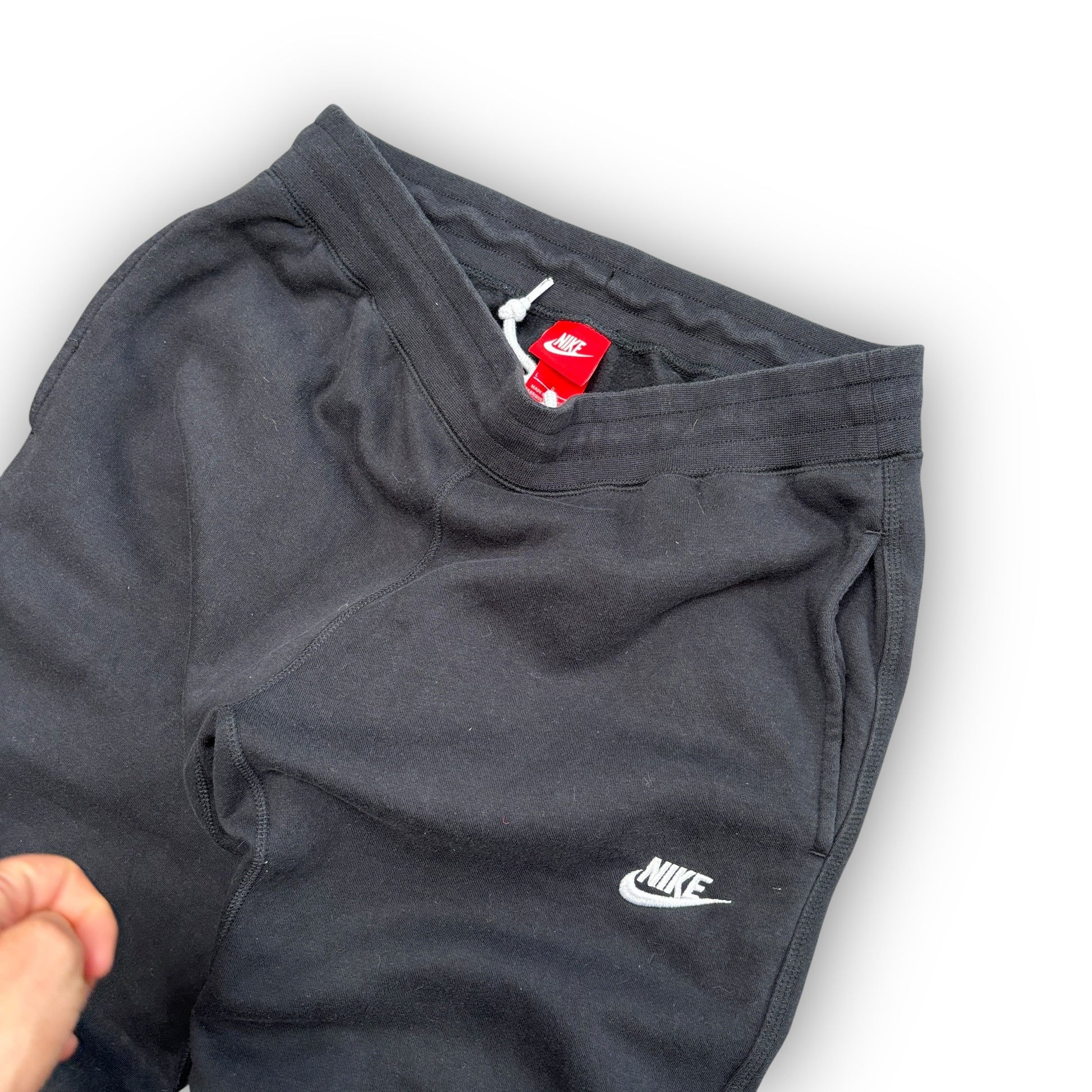 00s Black Nike Joggers (L)